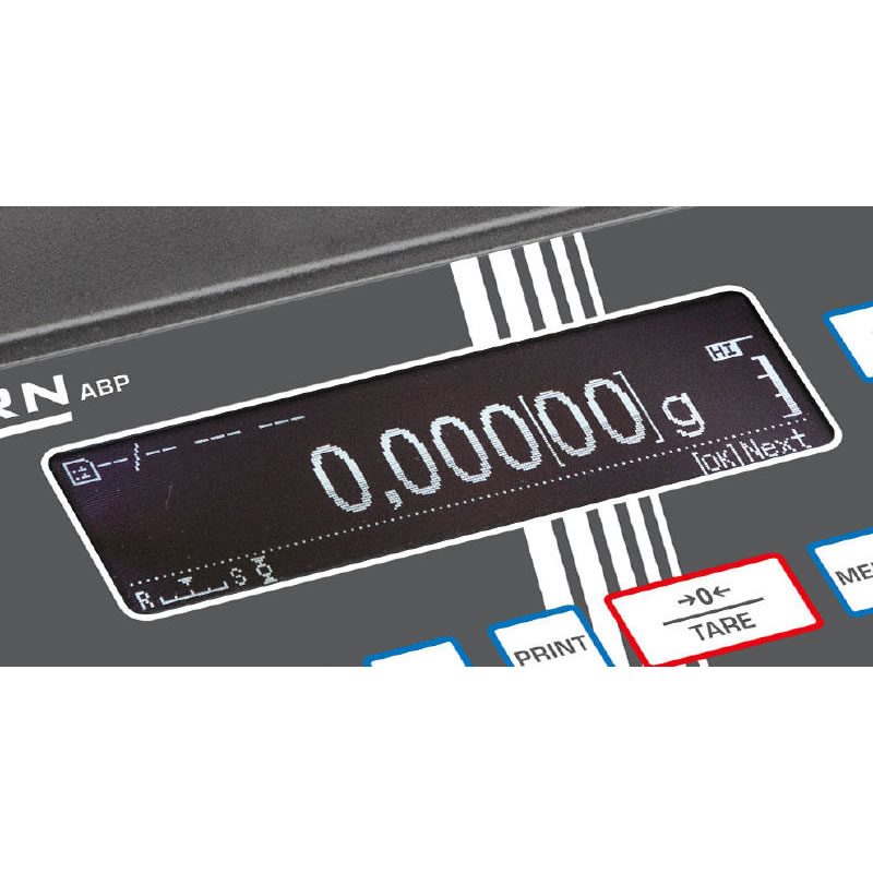 Kern Analytical balance ABP Premium analytical balance with the latest Single-Cell Generation for extremely rapid, stable weighing results