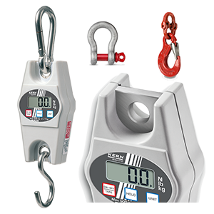 KERN HCB 0.5T-3 The handy suspension scale for heavier loads, weighing capacity 500 kg:1000 g